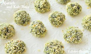 Spinach and Kale Bites