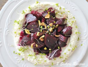 Beet Salad with Pomegranate Vinaigrette