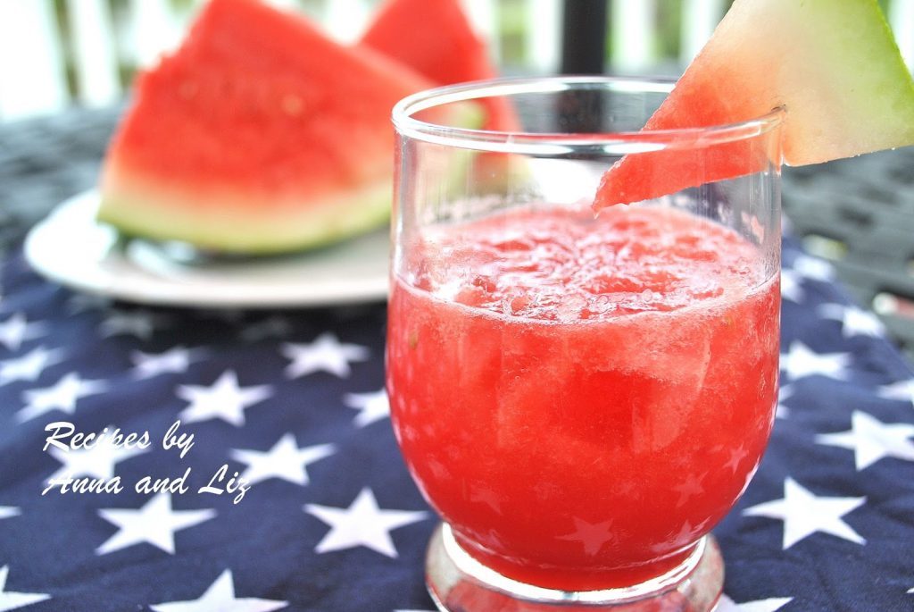 Watermelon Drink by 2sistersrecipes.com 