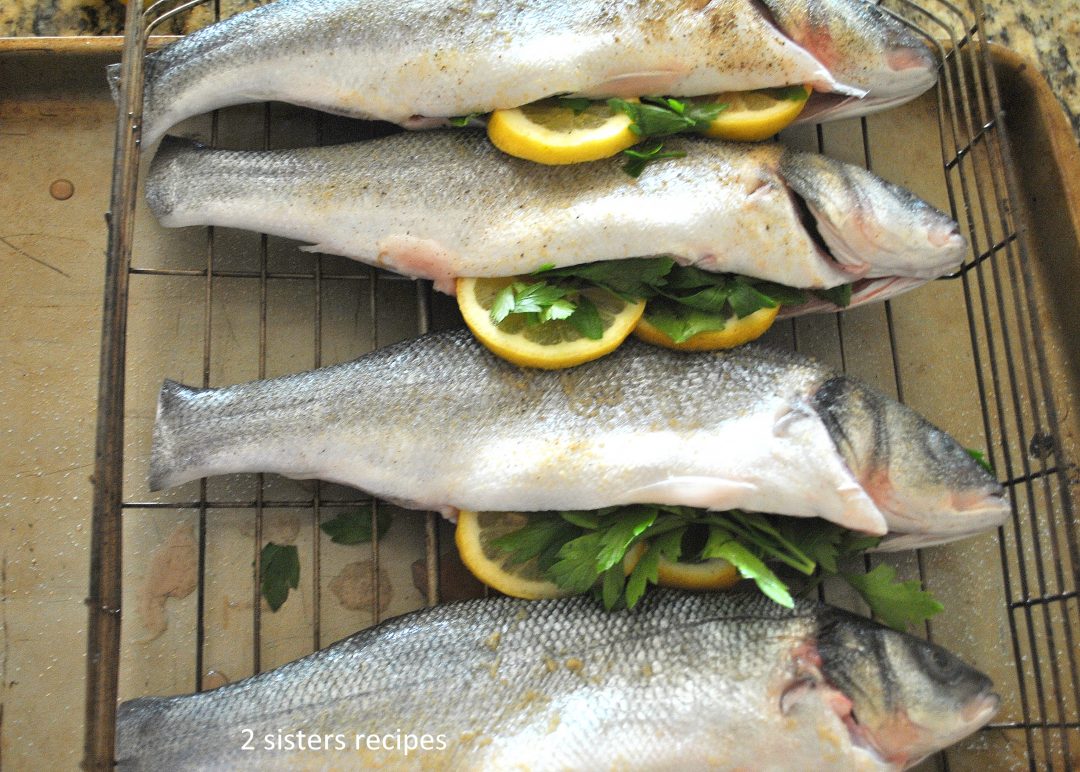 Grilled Whole Branzino - 2 Sisters Recipes by Anna and Liz
