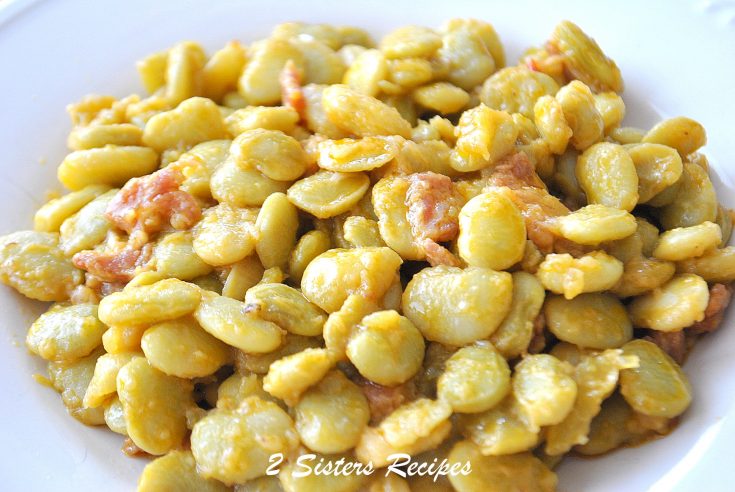 Best Butter Beans, by 2sistersrecipes.com
