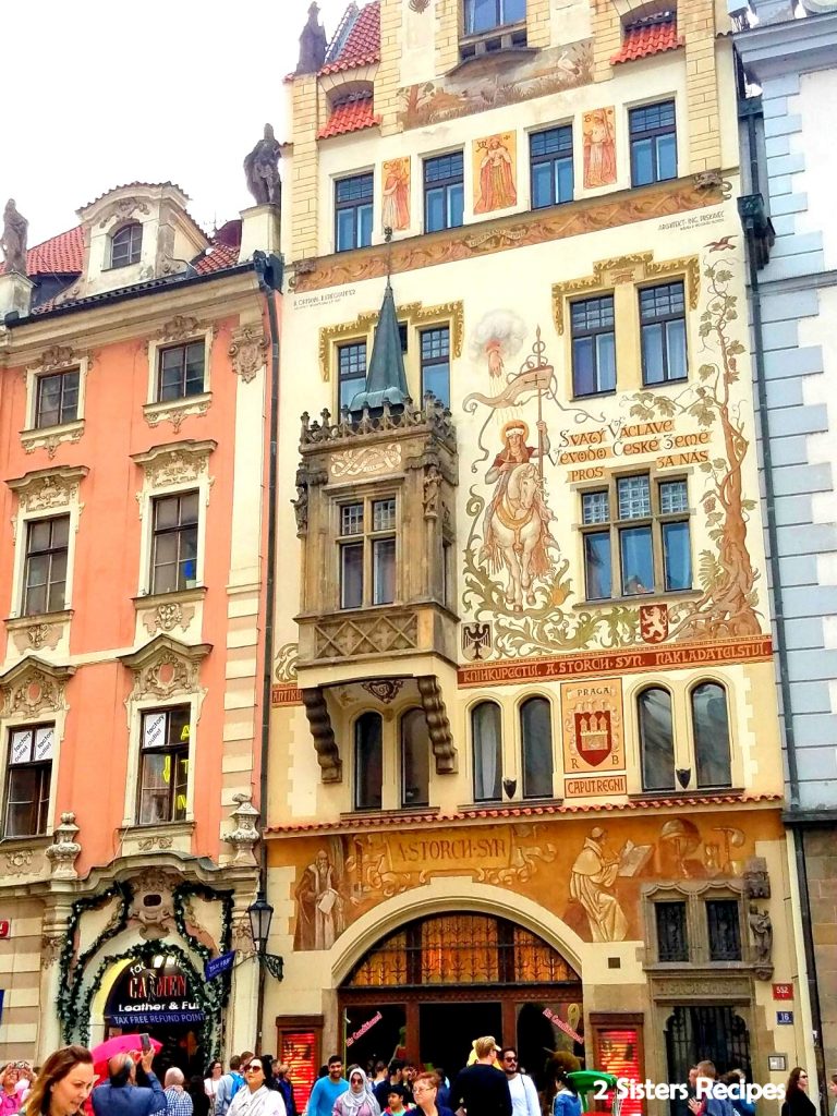 Old Town Square in Prague, by 2sistersrecipes.com