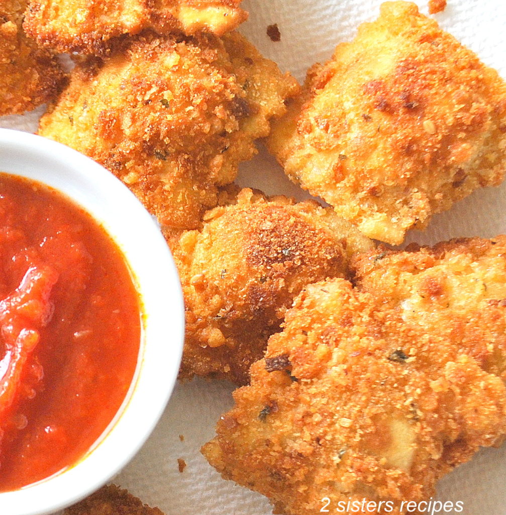 Easy Fried Ravioli 2 Sisters Recipes by Anna and Liz