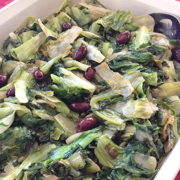 Mom's Best Sauteed Escarole by 2sistersrecipes.com