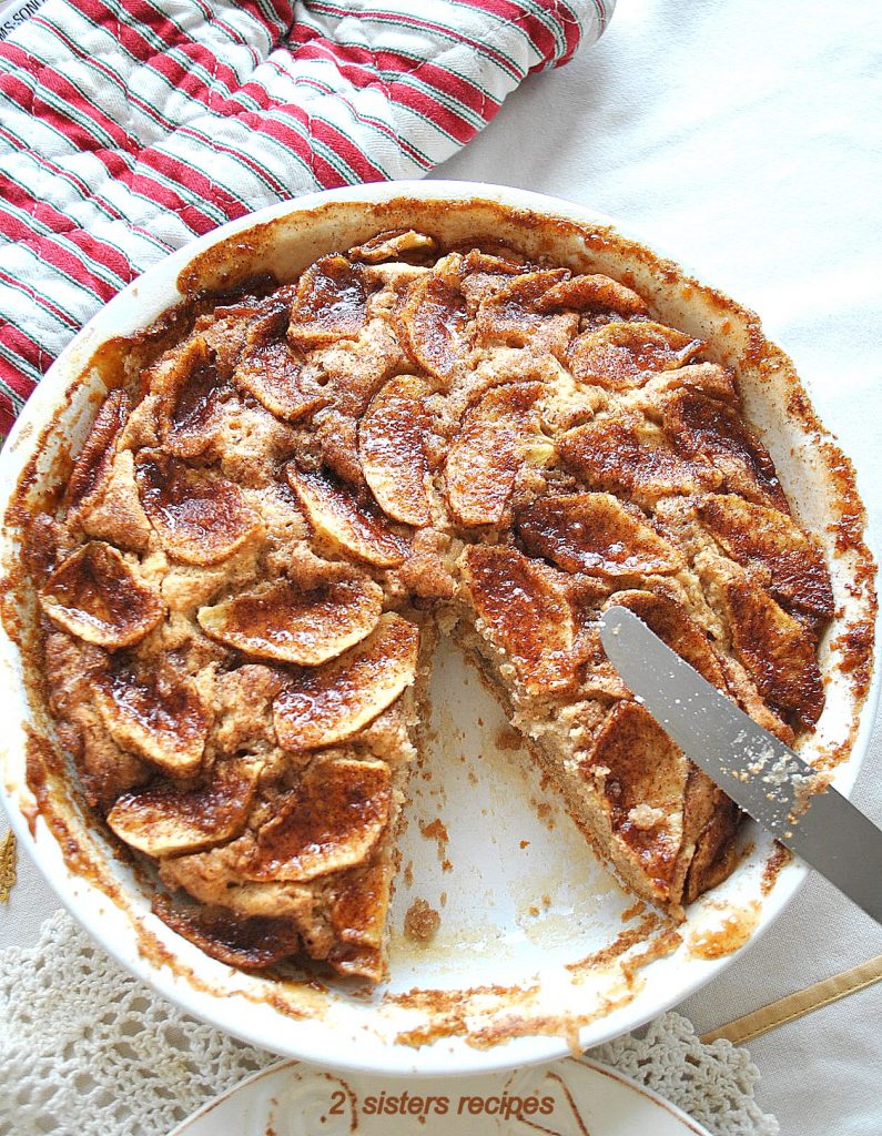 Cinnamon Apple Coffee Cake by 2sistersrecipes.com