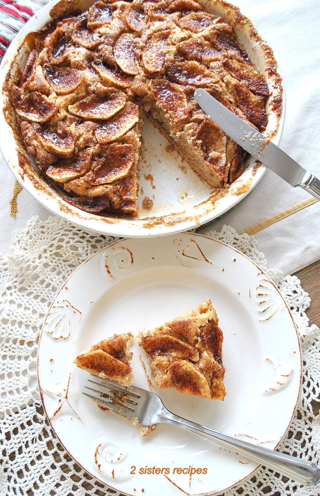 Cinnamon Apple Coffee Cake by 2sistersrecipes.com