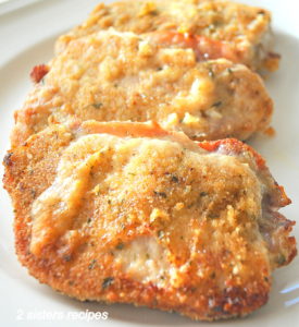 Baked Stuffed Pork Chops with Prosciutto and Cheese