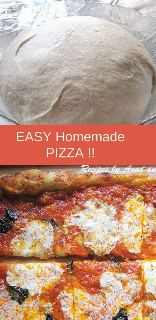 How to Make a Homemade Pizza by 2sistersrecipes.com