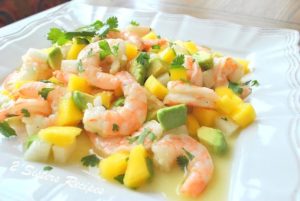 Zesty Lemon Shrimp and Mango Salad