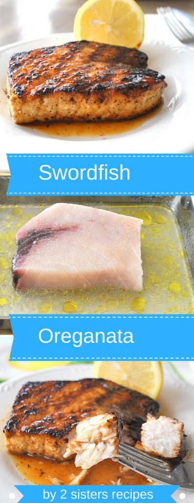 Swordfish Oreganata by 2sistersrecipes.com