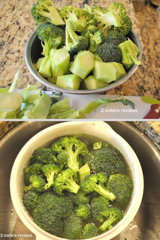Easy Broccoli Leek Soup by 2sistersrecipes.com 