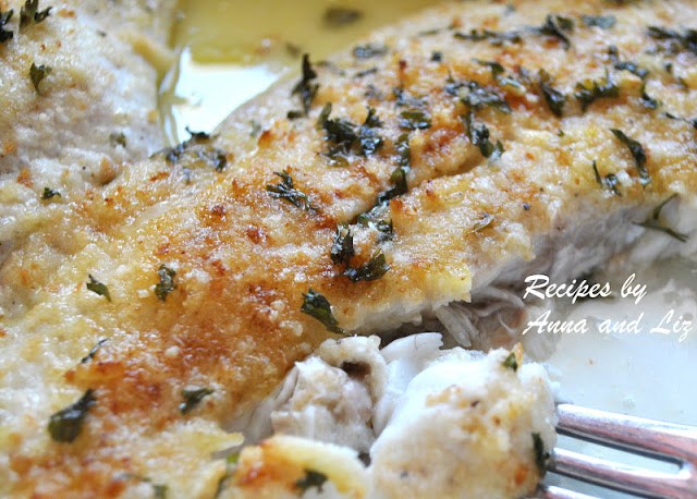 Baked Flounder Filet Oreganata by 2sistersrecipes.com