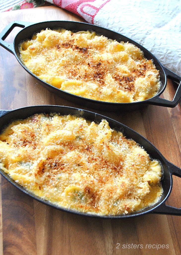 Easy Pimento Mac and Cheese by 2sistersrecipes.com 