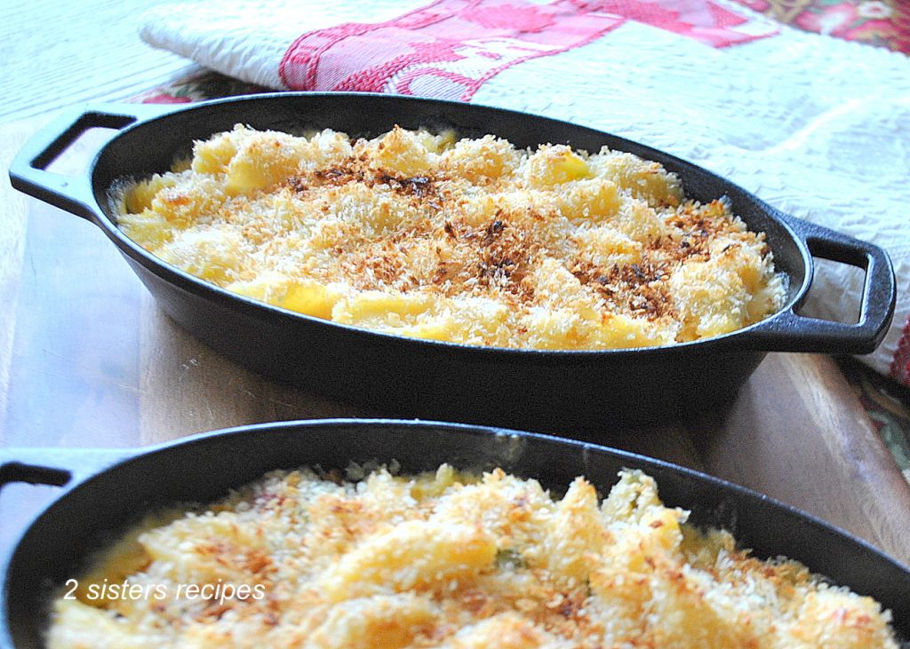 Easy Pimento Mac and Cheese by 2sistersrecipes.com 
