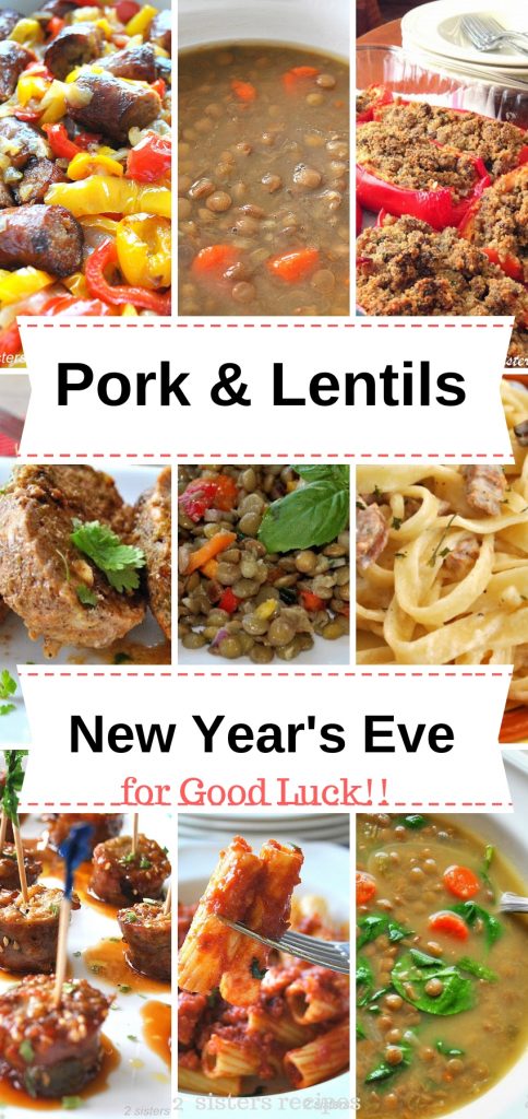 Pork and Lentils by 2sistersrecipes.com