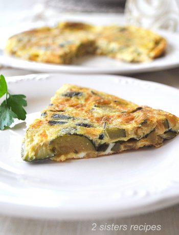 Mom's Best Zucchini Omelet by 2sistersrecipes.com