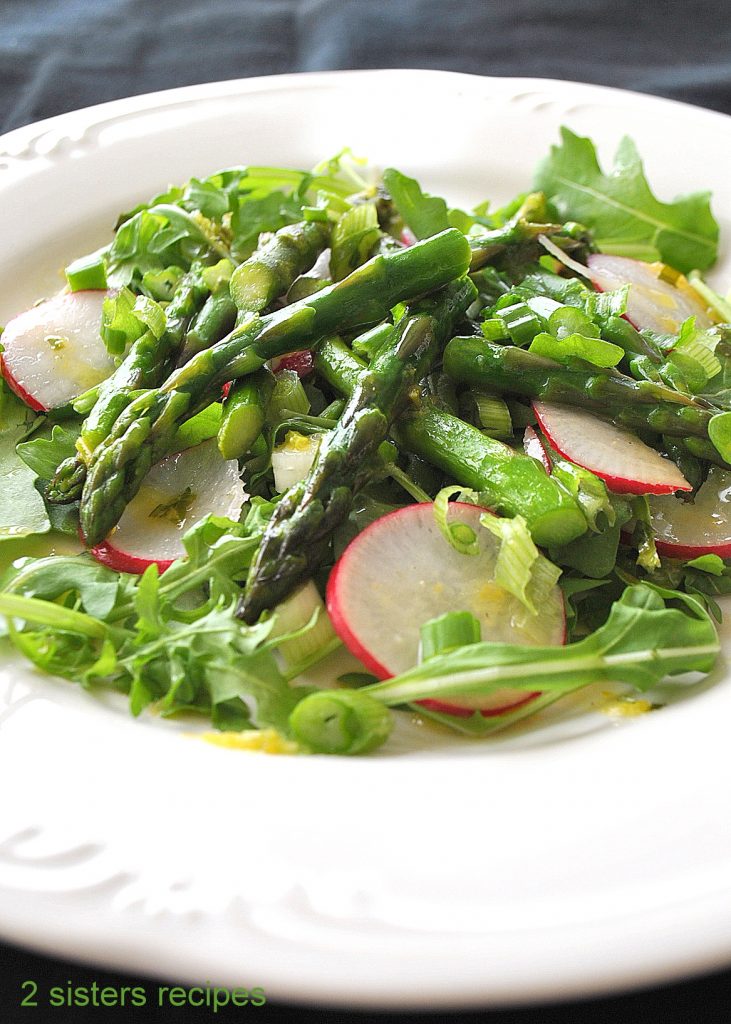 Asparagus Salad by 2sistersrecipes.com