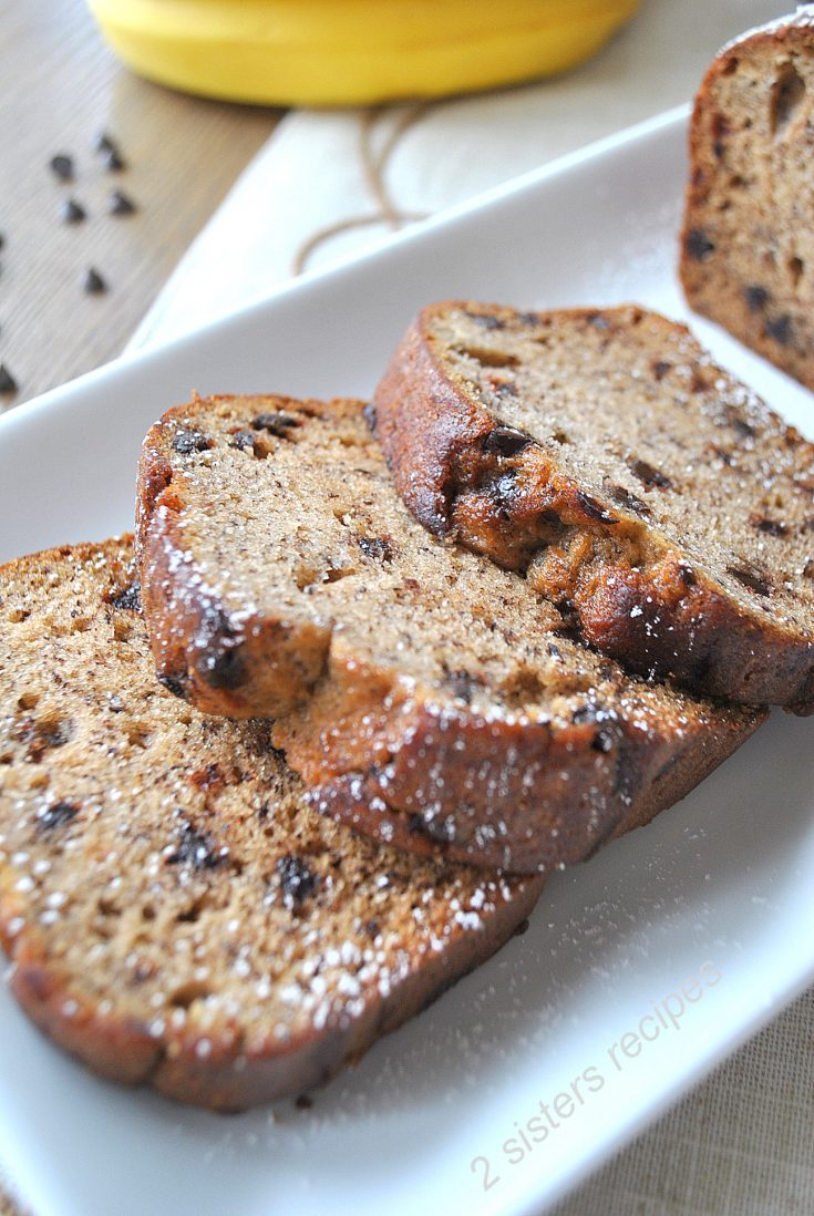 Decadent Chocolate Chip Banana Bread