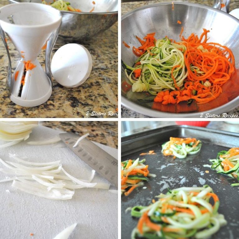 Baked Vegetable Bird's Nests 2 Sisters Recipes by Anna and Liz