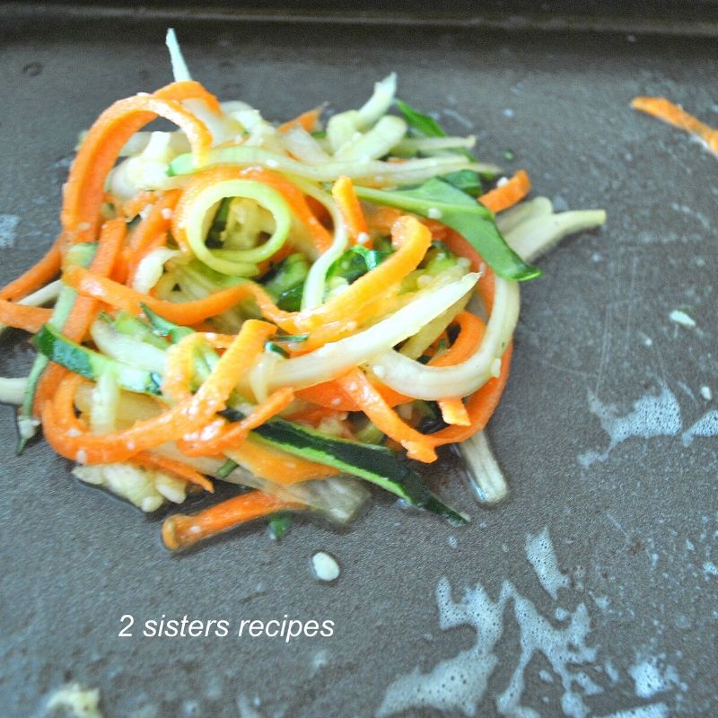 Baked Vegetable Bird's Nests by 2sistersrecipes.com 