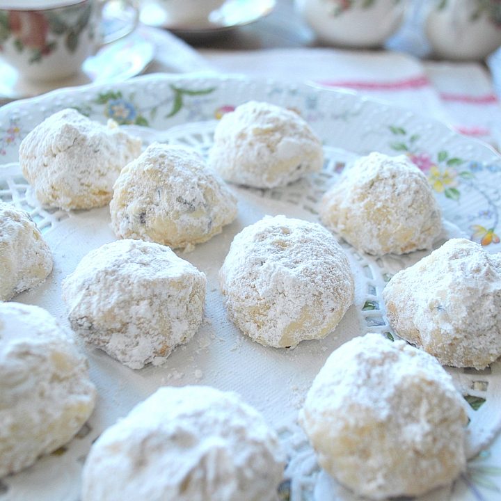 Coconut Cherry Shortbread Cookies by 2sistersrecipes.com
