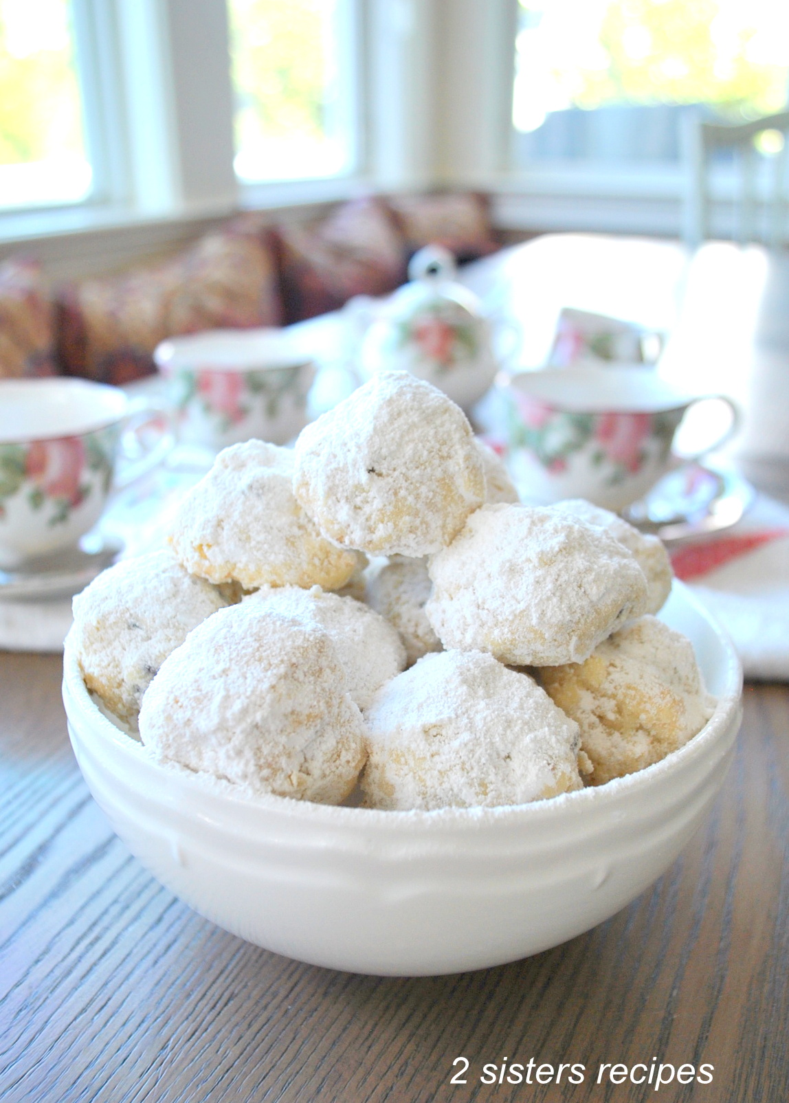 Coconut Cherry Shortbread Cookies by 2sistersrecipes.com