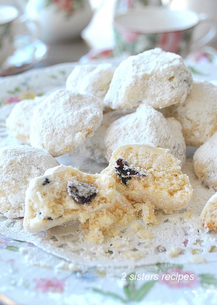 Coconut Cherry Shortbread Cookies by 2sistersrecipes.com 