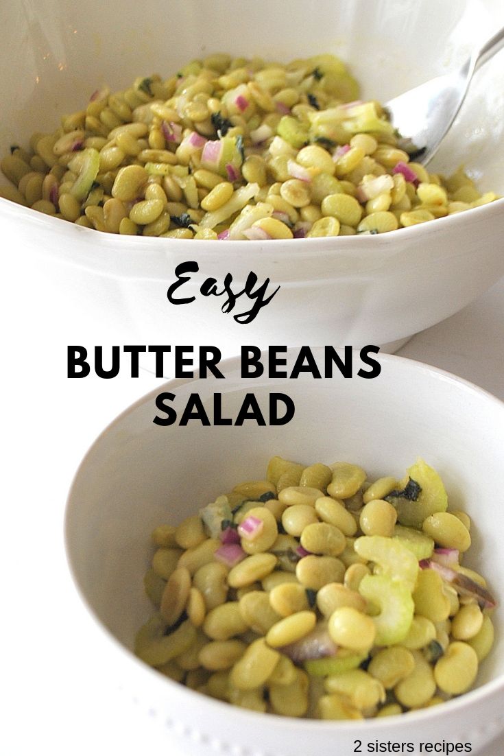 Easy Butter Beans Salad 2 Sisters Recipes by Anna and Liz