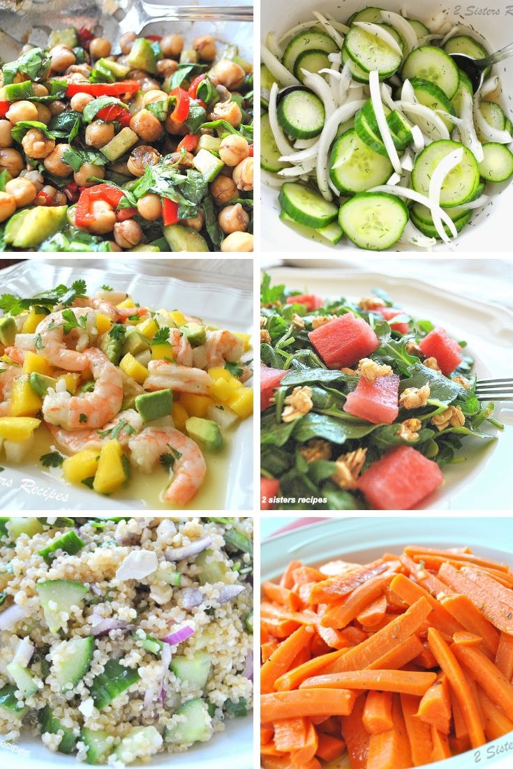 13 Fast & Easy Salads by 2sistersrecipes.com