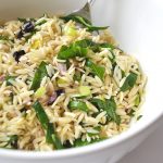 Best Orzo Salad with Spinach by 2sistersrecipes.com