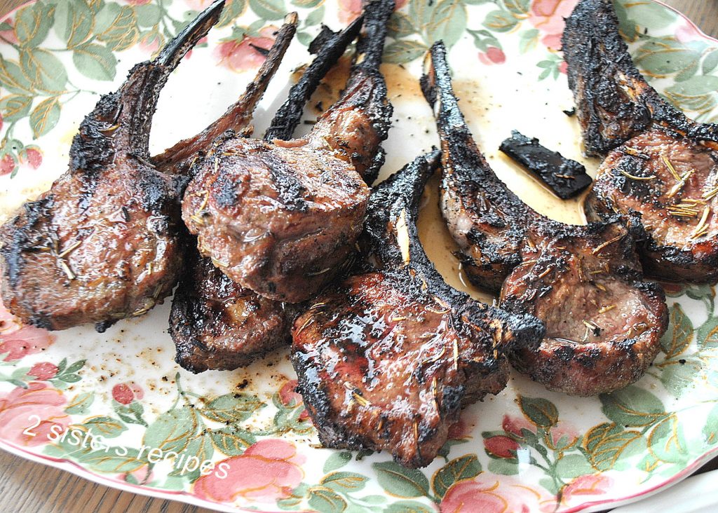 Lamb Chops Grilled to Perfection by 2sistersrecipes.com