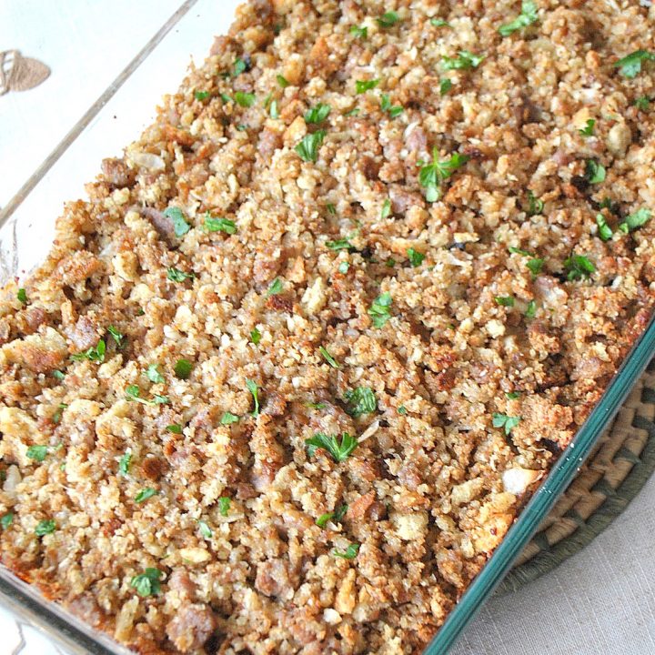 Thanksgiving Stuffing Sicilian Style!