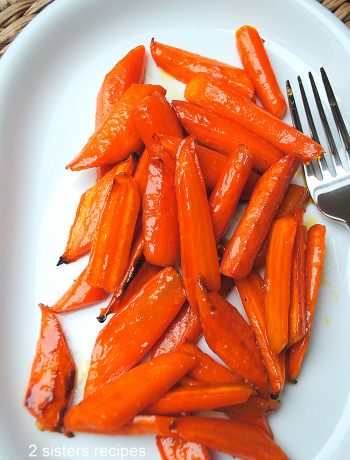 Maple Glazed Carrots by 2sistersrecipes.com