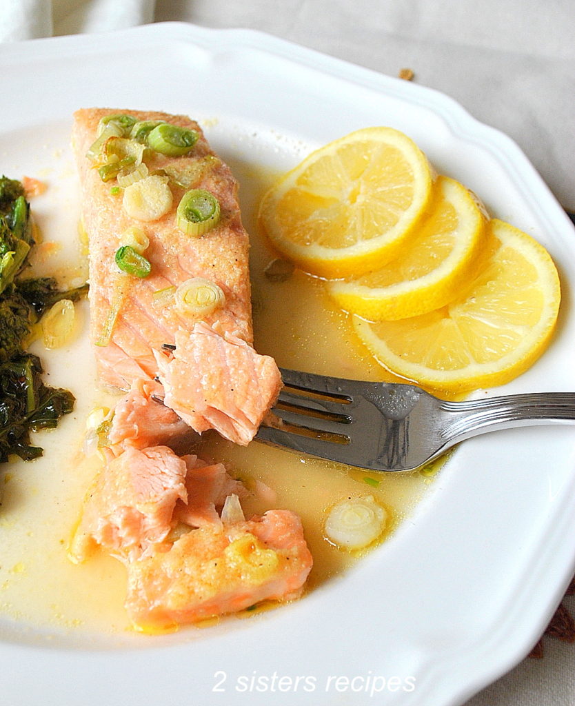 Easy Baked Salmon by 2sistersrecipes.com 