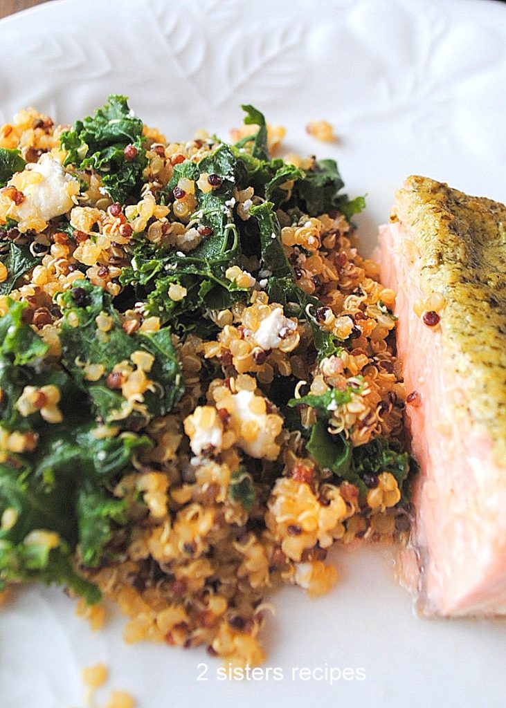 Kale Quinoa Salad by 2sistersrecipes.com 