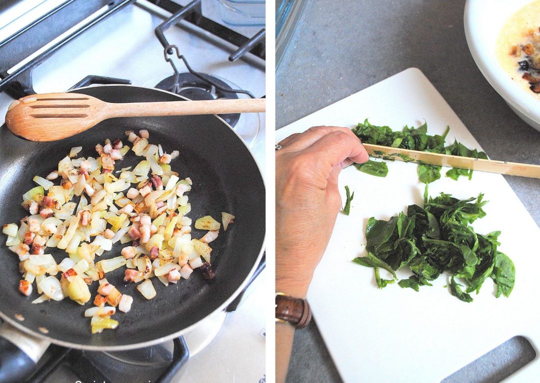 Spinach and Egg Breakfast Casserole - 2 Sisters Recipes by Anna and Liz