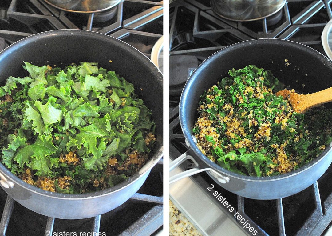 Easy Kale Quinoa Salad - 2 Sisters Recipes by Anna and Liz