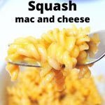 A forkful of creamy cheesy curly pasta over a white bowl.