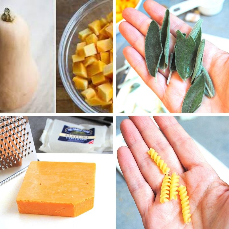 4 photos of the ingredients needed. by 2sistersrecipes.com