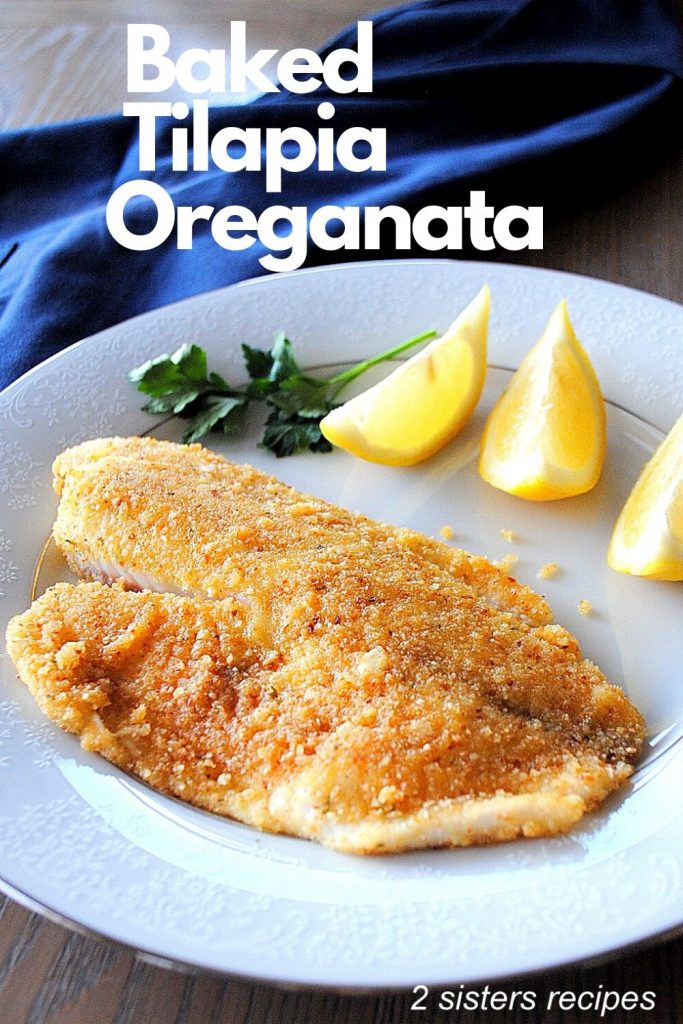 Baked Tilapia Oreganata by 2sistersrecipes.com 