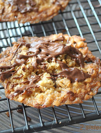 Chocolate Chip Oatmeal Pecan Cookies by 2sistersrecipes.co