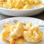 Baked Cheesy Cauliflower Casserole by 2sistersrecipes.com