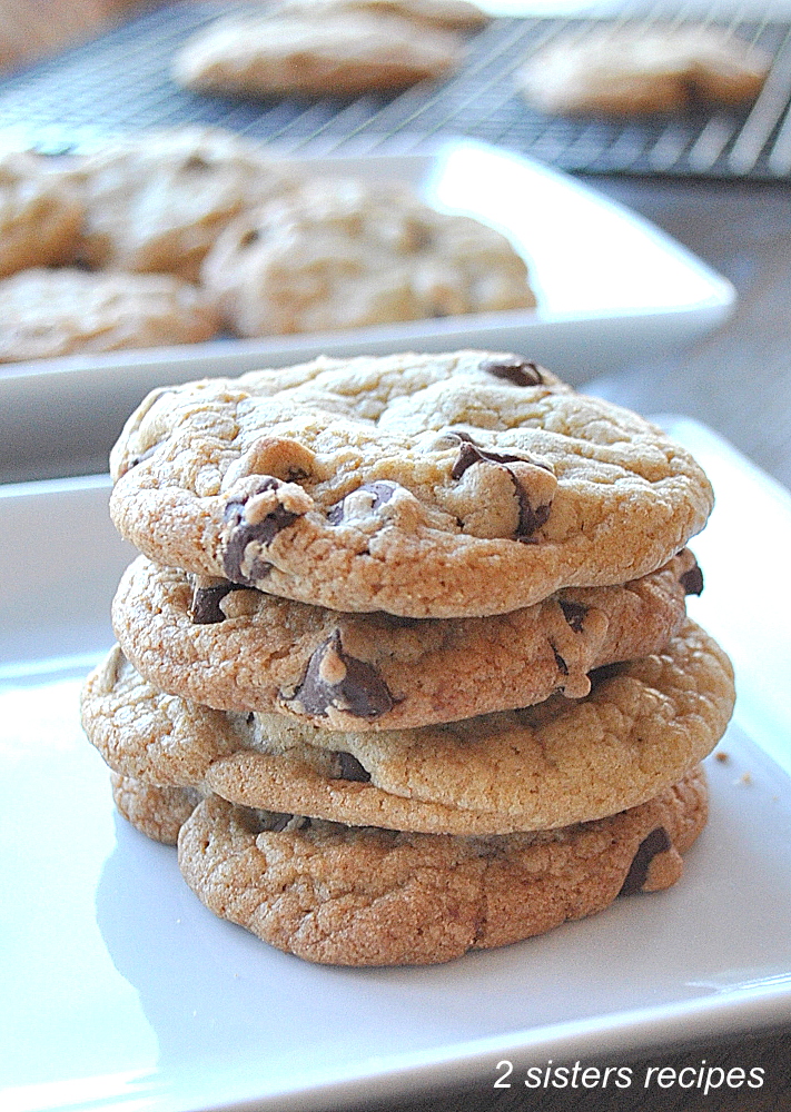 Perfect Chocolate Chip Cookie Recipe by 2sistersrecipes.com