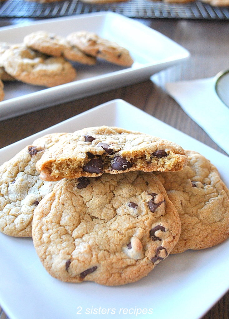 Perfect Chocolate Chip Cookie Recipe by 2sistersrecipes.com