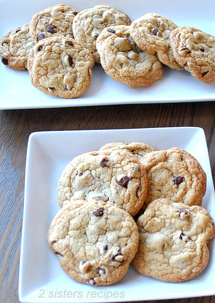 Perfect Chocolate Chip Cookie Recipe by 2sistersrecipes.com 