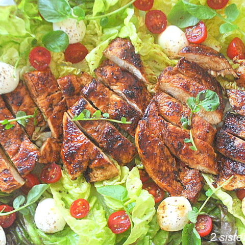 Grilled Balsamic Chicken Salad