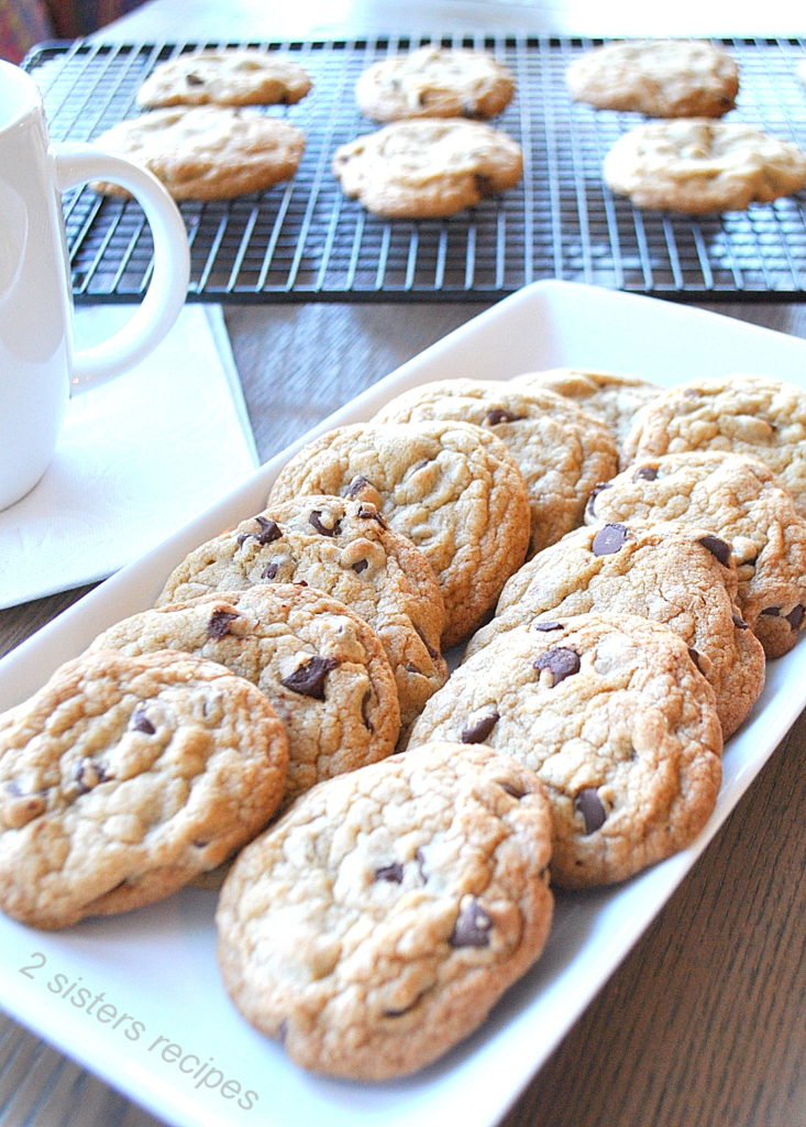 Perfect Chocolate Chip Cookie Recipe by 2sistersrecipes.com