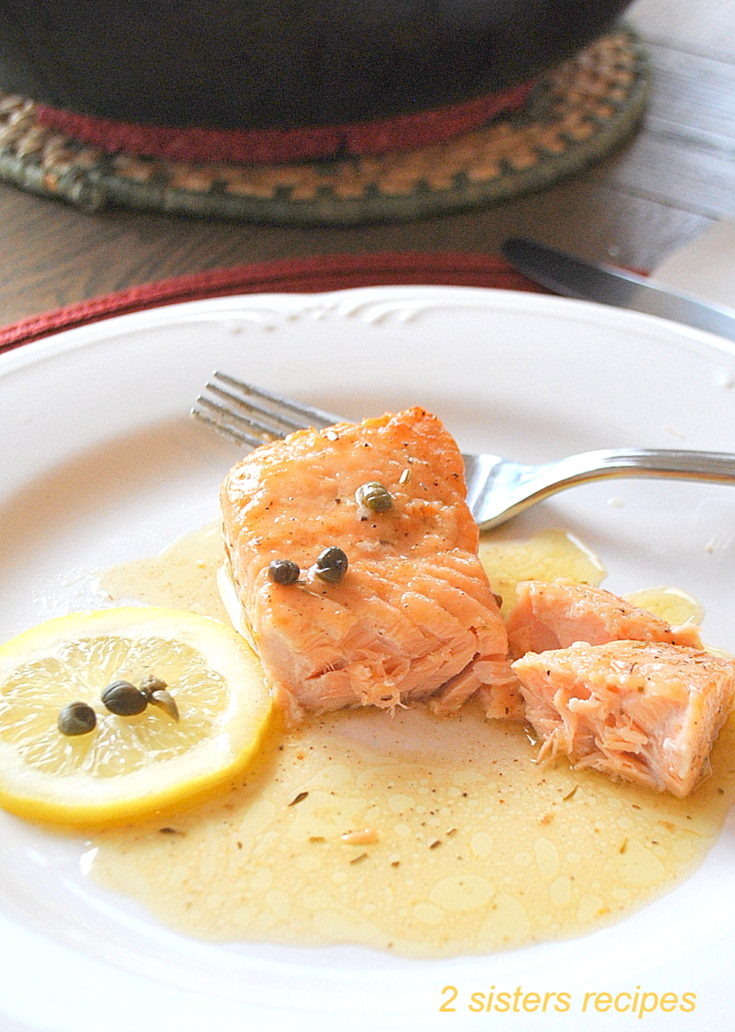 Best Salmon Piccata by 2sistersrecipes.com