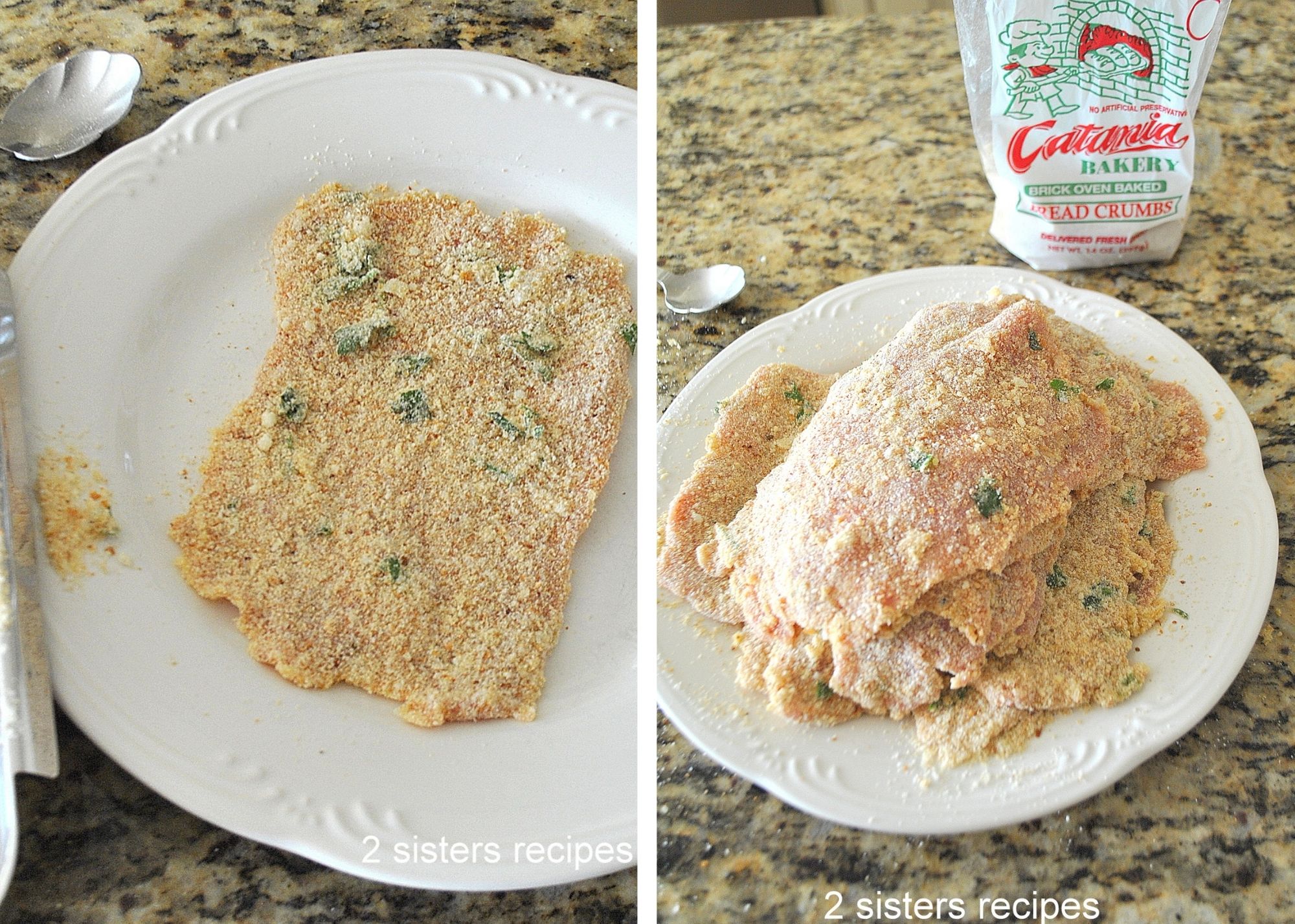 Perfect Veal Cutlet Milanese 2 Sisters Recipes by Anna and Liz