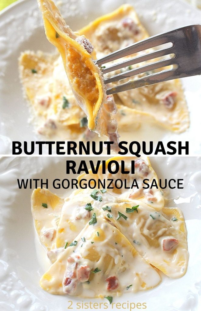 Butternut Squash Ravioli by 2sistersrecipes.com